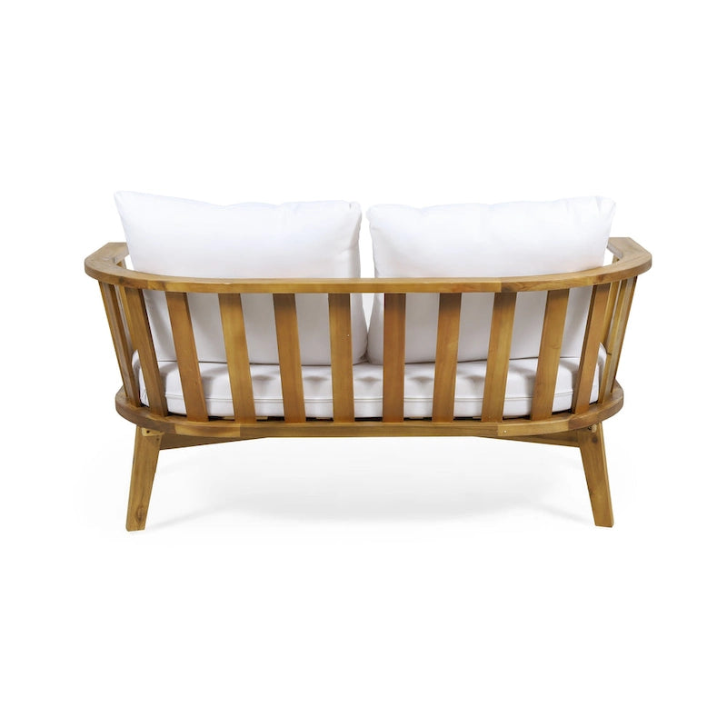 Causeuse MacArthur en bois d'acacia par Christopher Knight Home