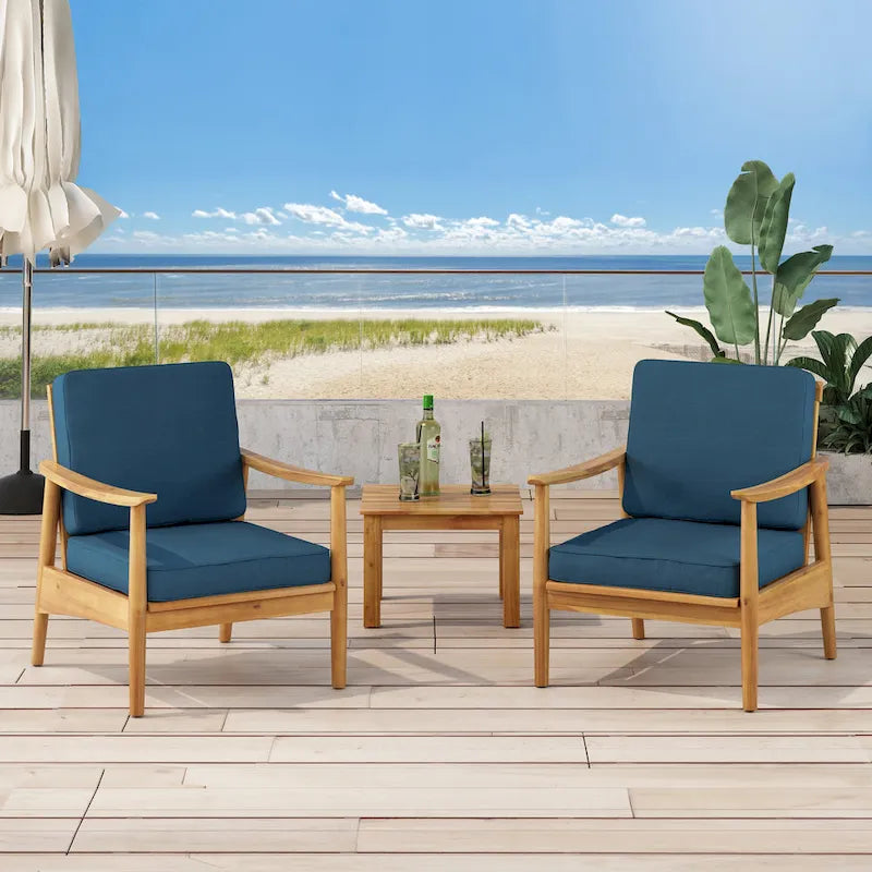 Fauteuil en bois Willowbrook (lot de 2) par Christopher Knight Home
