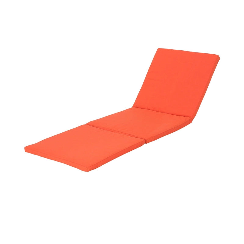 Bain de soleil Perla d'extérieur en bois d'acacia avec coussin de Christopher Knight Home