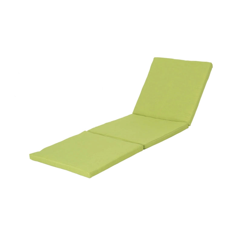 Bain de soleil Perla d'extérieur en bois d'acacia avec coussin de Christopher Knight Home