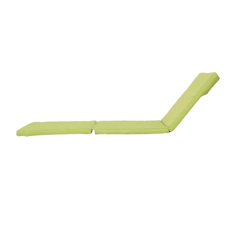 Bain de soleil Perla d'extérieur en bois d'acacia avec coussin de Christopher Knight Home