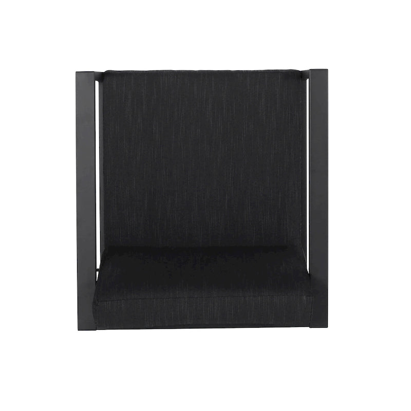 Ensemble de conversation d'extérieur 4 places en aluminium Navan par Christopher Knight Home