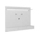 Meuble TV mural avec panneau flottant, console multimédia pour téléviseurs 70 pouces