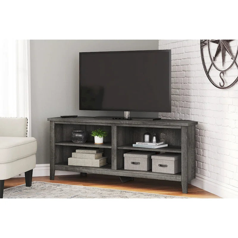Meuble TV d'angle gris Arlenbry de Signature Design by Ashley