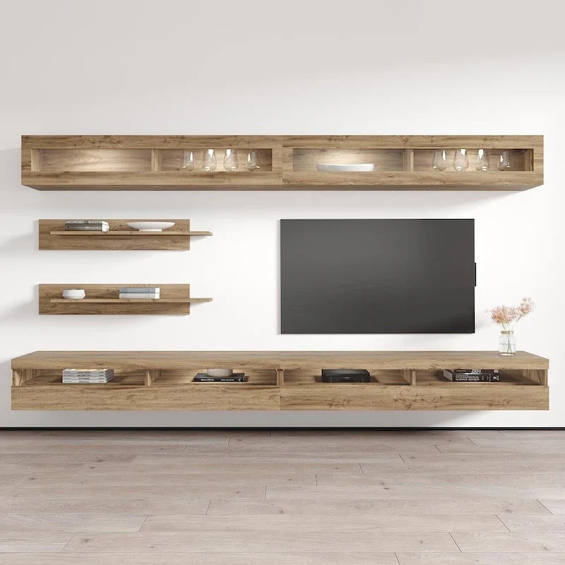 Meuble TV mural flottant moderne Fly I2 35TV
