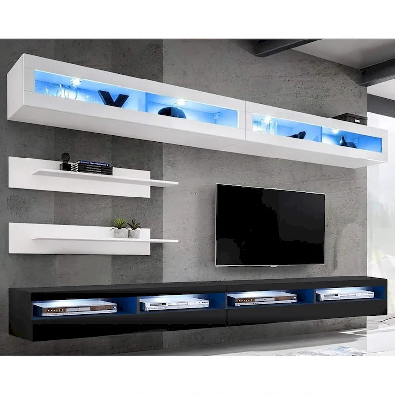 Meuble TV mural flottant moderne Fly I2 35TV