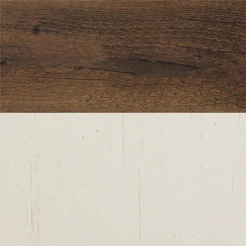 Meuble TV de cheminée avec portes de grange Middlebrook de 60 po