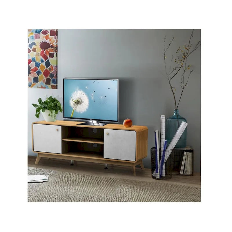 Meuble TV Ren Home Leva avec rangements