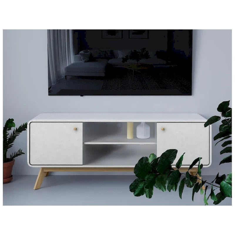 Meuble TV Ren Home Leva avec rangements