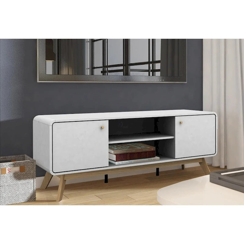 Meuble TV Ren Home Leva avec rangements