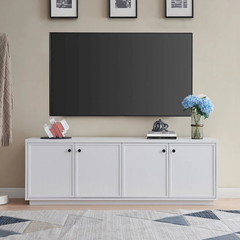 Meuble TV rectangulaire Ormond pour téléviseurs jusqu'à 75 po - 69,63 po de largeur