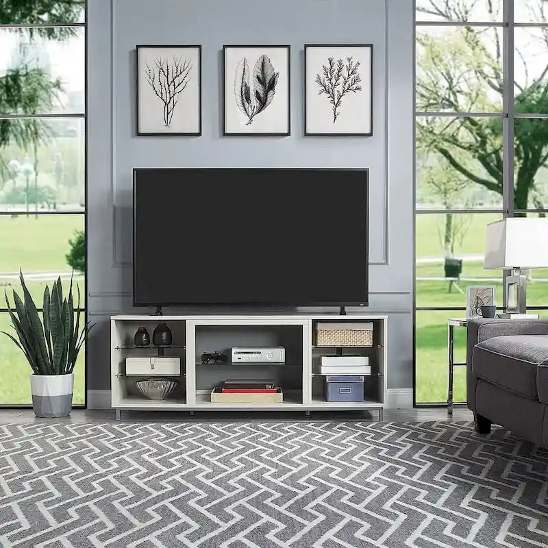Meuble TV avec gestion des câbles Brighton 60 po Manhattan Comfort