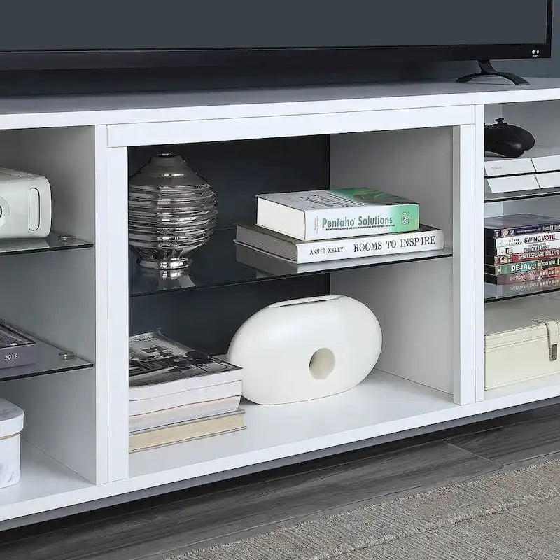 Meuble TV avec gestion des câbles Brighton 60 po Manhattan Comfort
