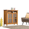 Meuble de rangement média WYNDENHALL Norfolk en bois - 39La x 16P x 42H
