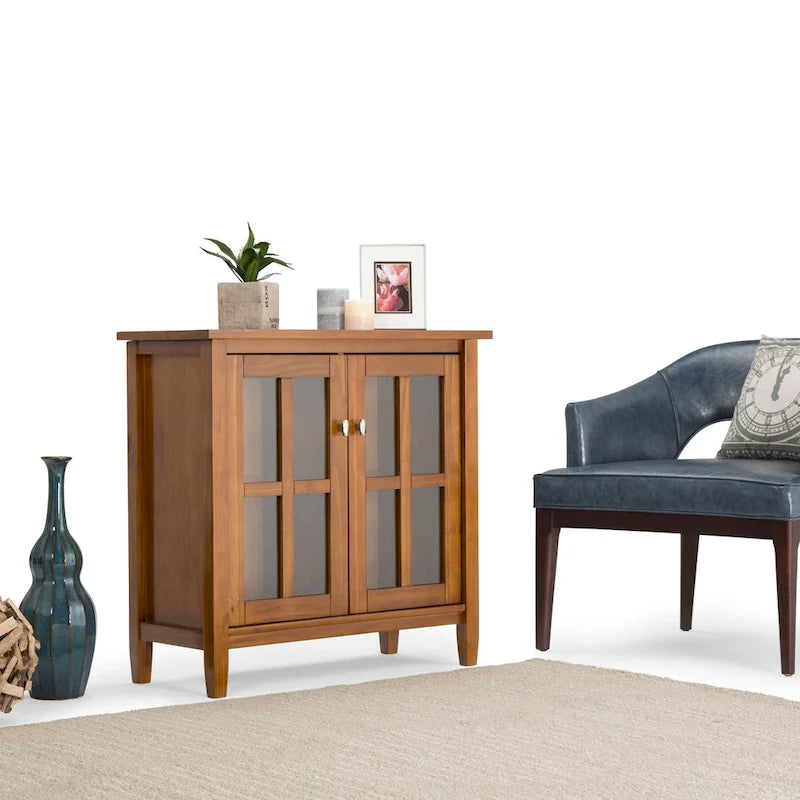 Meuble de rangement média WYNDENHALL Norfolk en bois - 39La x 16P x 42H