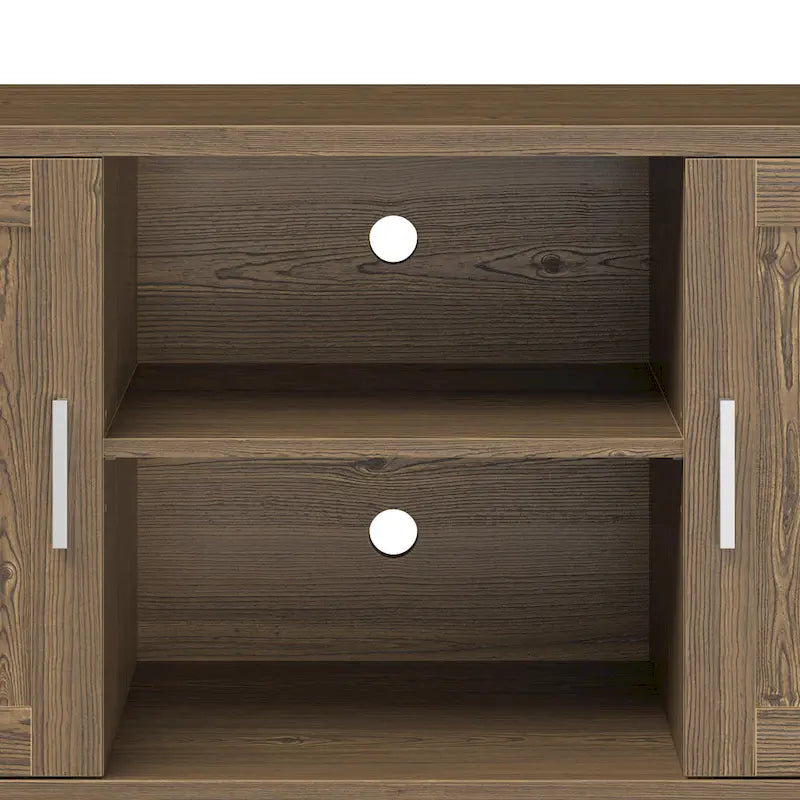 Meuble TV Briggs Modern de 60 pouces Bridgevine Home pour téléviseurs jusqu'à 65 pouces