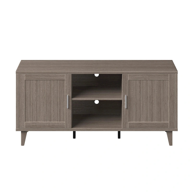 Meuble TV Briggs Modern de 60 pouces Bridgevine Home pour téléviseurs jusqu'à 65 pouces