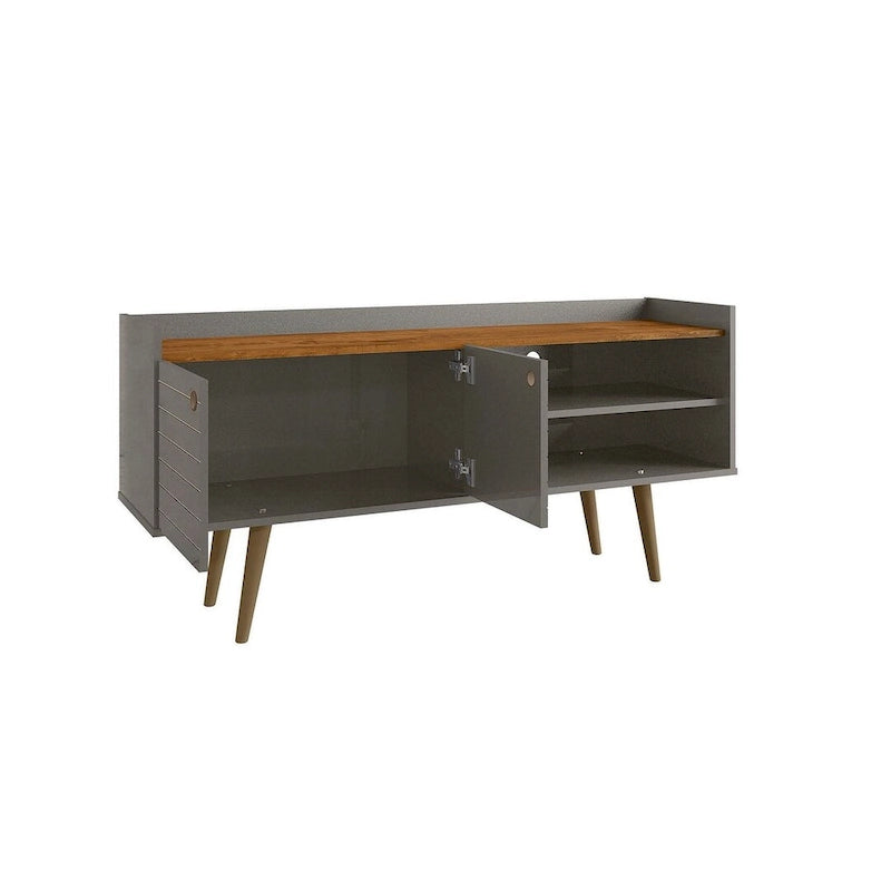 Meuble TV console Manhattan Comfort Bogart, style milieu de siècle