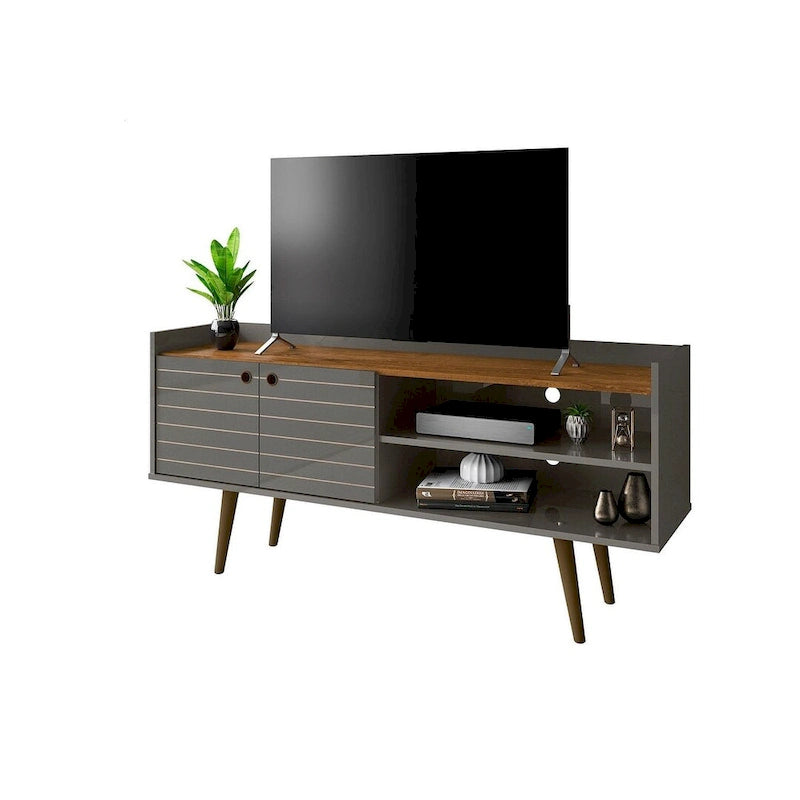 Meuble TV console Manhattan Comfort Bogart, style milieu de siècle