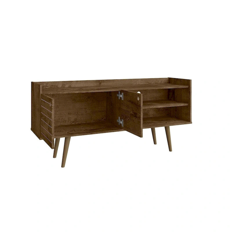 Meuble TV console Manhattan Comfort Bogart, style milieu de siècle