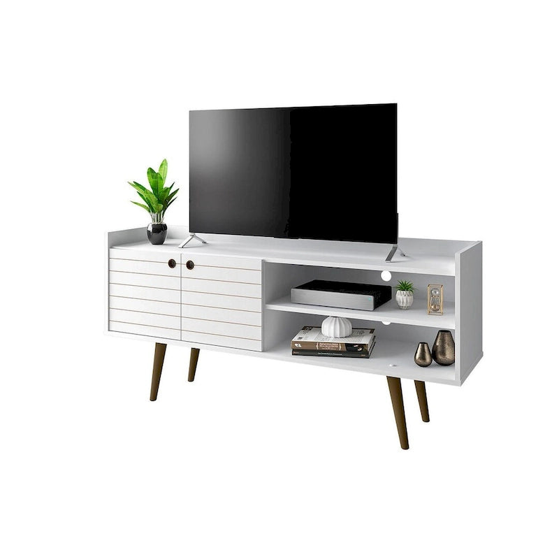 Meuble TV console Manhattan Comfort Bogart, style milieu de siècle