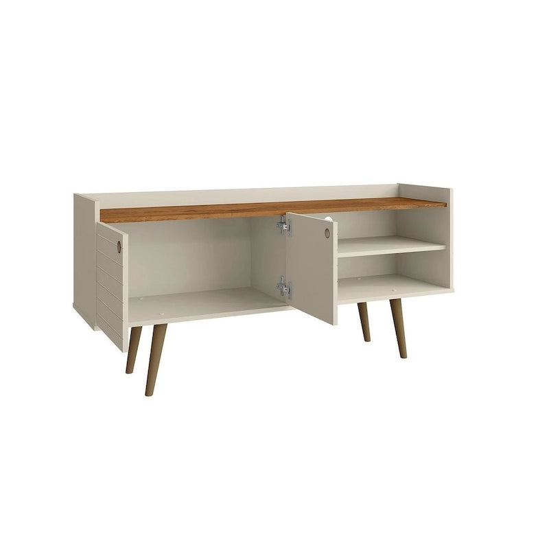 Meuble TV console Manhattan Comfort Bogart, style milieu de siècle