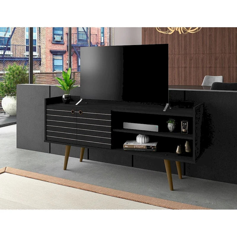 Meuble TV console Manhattan Comfort Bogart, style milieu de siècle