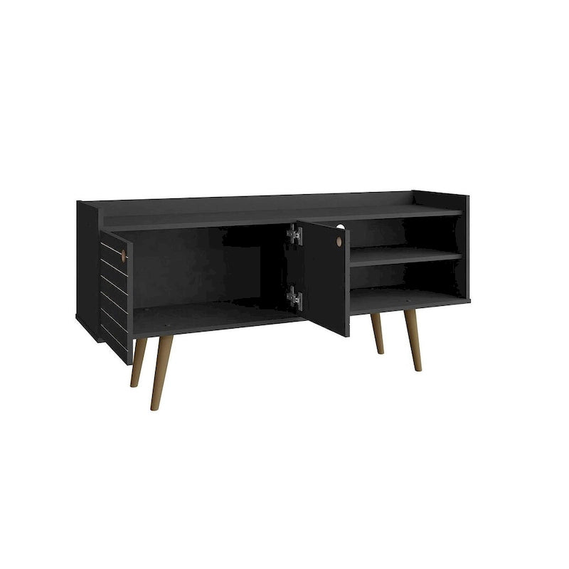 Meuble TV console Manhattan Comfort Bogart, style milieu de siècle