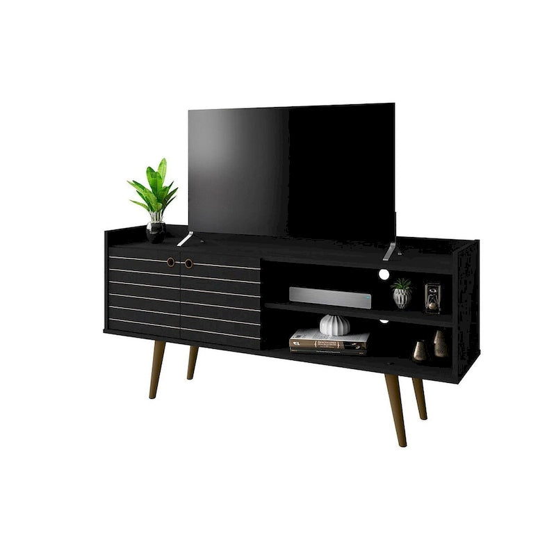 Meuble TV console Manhattan Comfort Bogart, style milieu de siècle