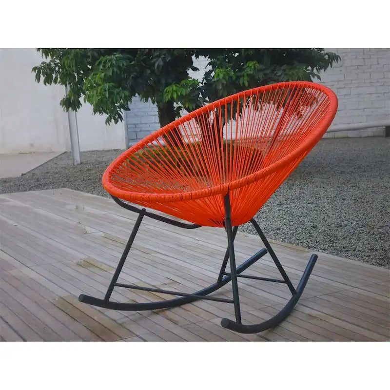 Fauteuil à bascule d'extérieur Acapulco