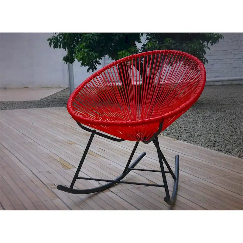 Fauteuil à bascule d'extérieur Acapulco