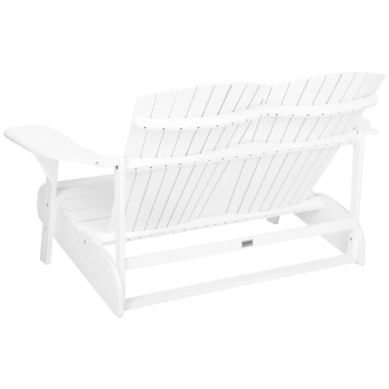 Banc d'extérieur Adirondack Fanie en bois d'acacia SAFAVIEH - 57Lx37Px33H
