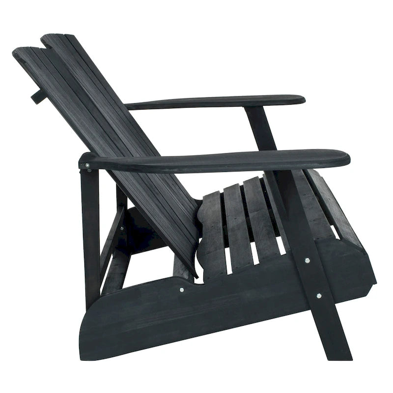 Banc d'extérieur Adirondack Fanie en bois d'acacia SAFAVIEH - 57Lx37Px33H