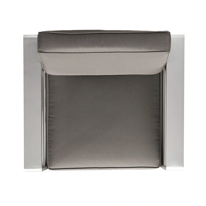 Fauteuils de club en aluminium Cape avec coussins Sunbrella en option (lot de 4) par Christopher Knight Home