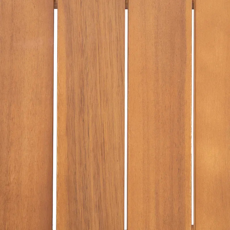 Ensemble causeuse et table basse d'extérieur en bois d'acacia Temecula avec coussins par Christopher Knight Home