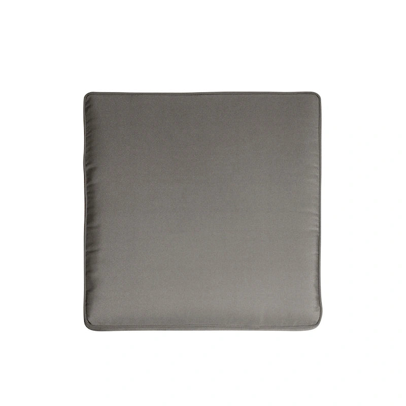 Ensemble canapé trois places en aluminium et pouf d'extérieur Cape Coral avec tables d'appoint par Christopher Knight Home