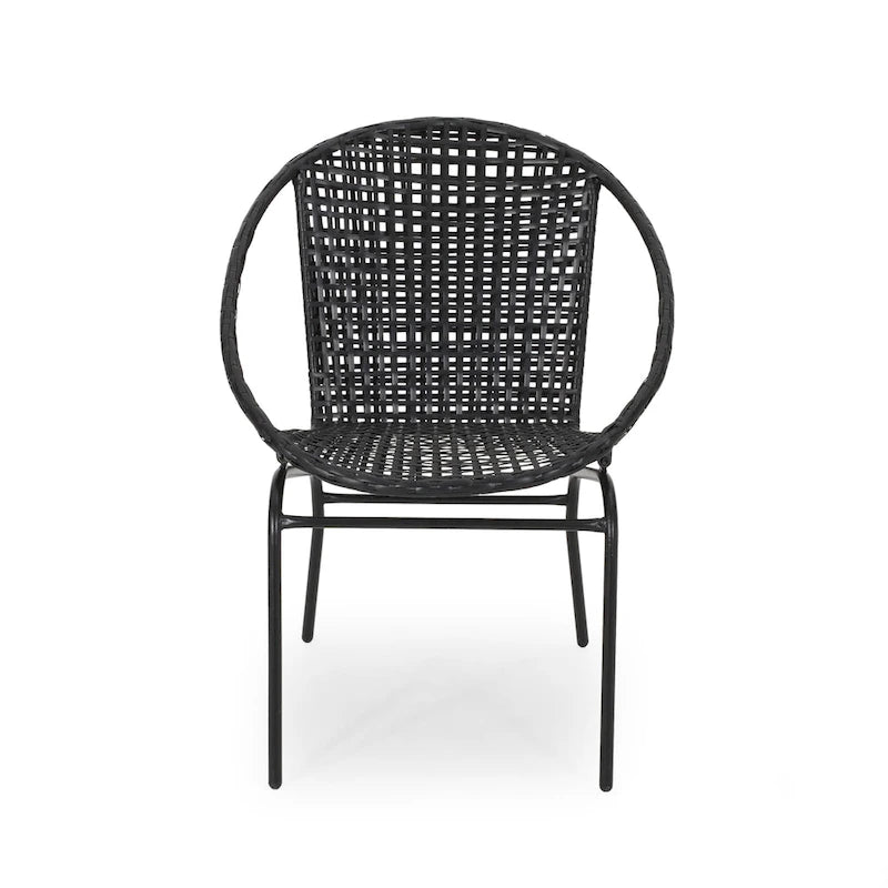 Ensemble de conversation en osier 2 places Java Outdoor de Christopher Knight Home