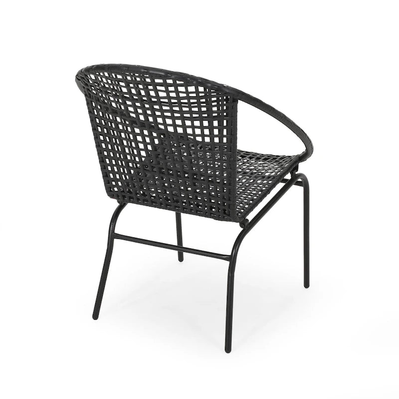 Ensemble de conversation en osier 2 places Java Outdoor de Christopher Knight Home