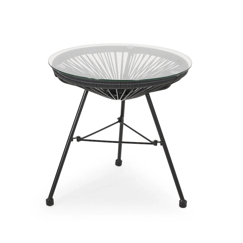 Ensemble de conversation en osier 2 places Java Outdoor de Christopher Knight Home