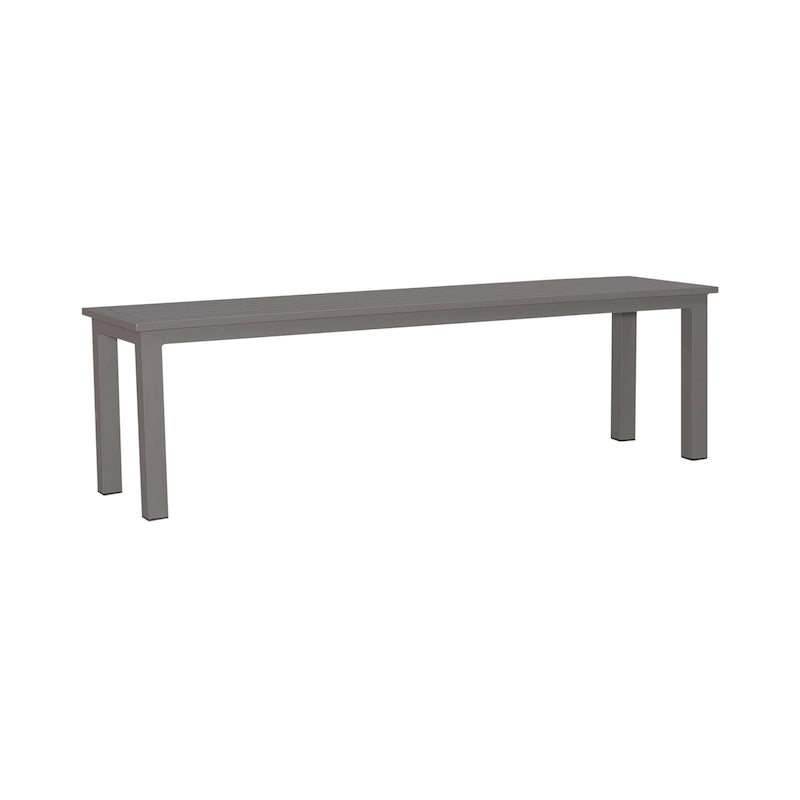 Banc de repas d'extérieur en granit Plantation Key