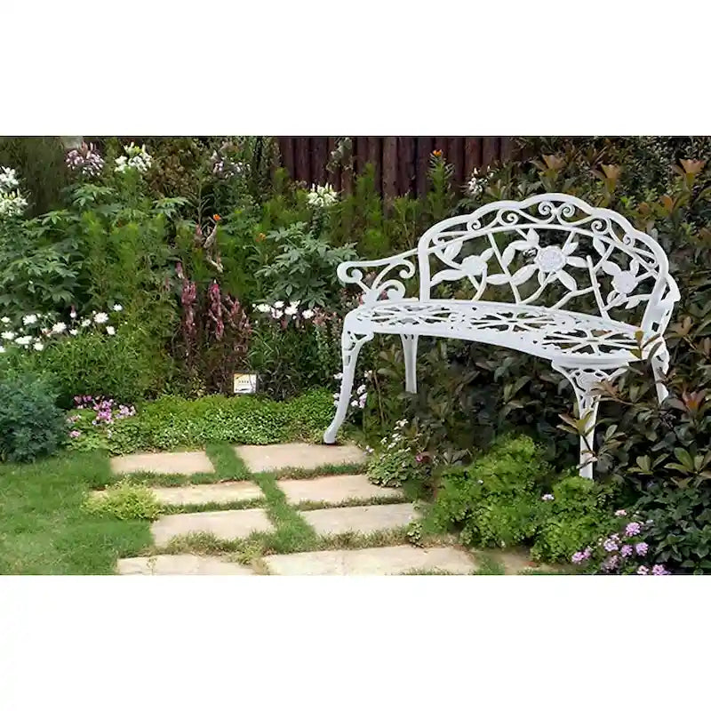 Aluminum Outdoor Loveseats Garden Bench