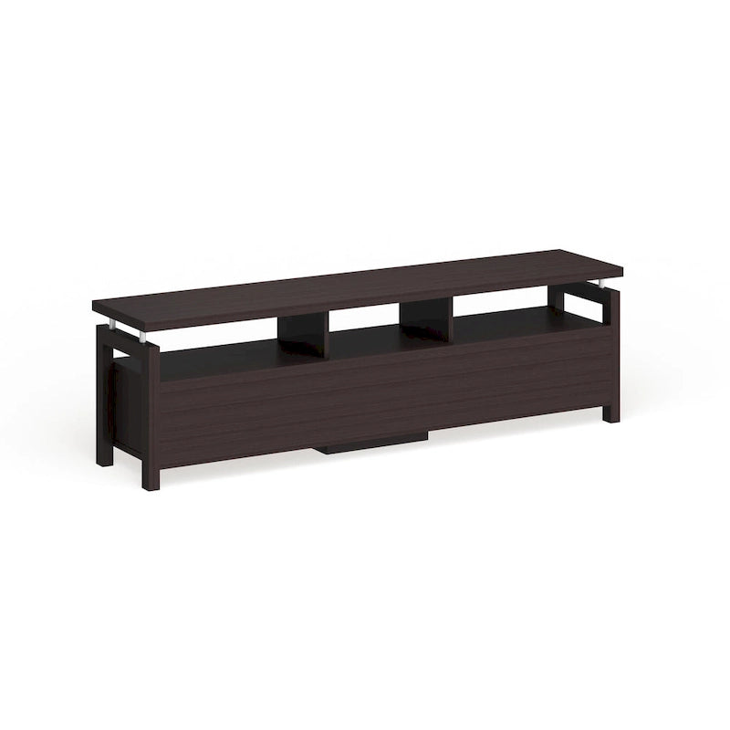 Console TV de rangement Posa Contemporary Espresso de 71 pouces par Furniture of America