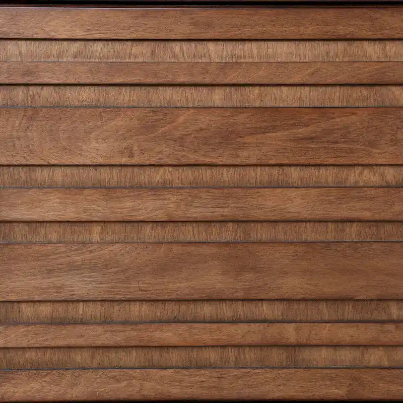 Meuble TV Bridgevine Home Sausalito 72 pouces pour téléviseurs jusqu'à 85 pouces, aucun assemblage requis, finition Whiskey