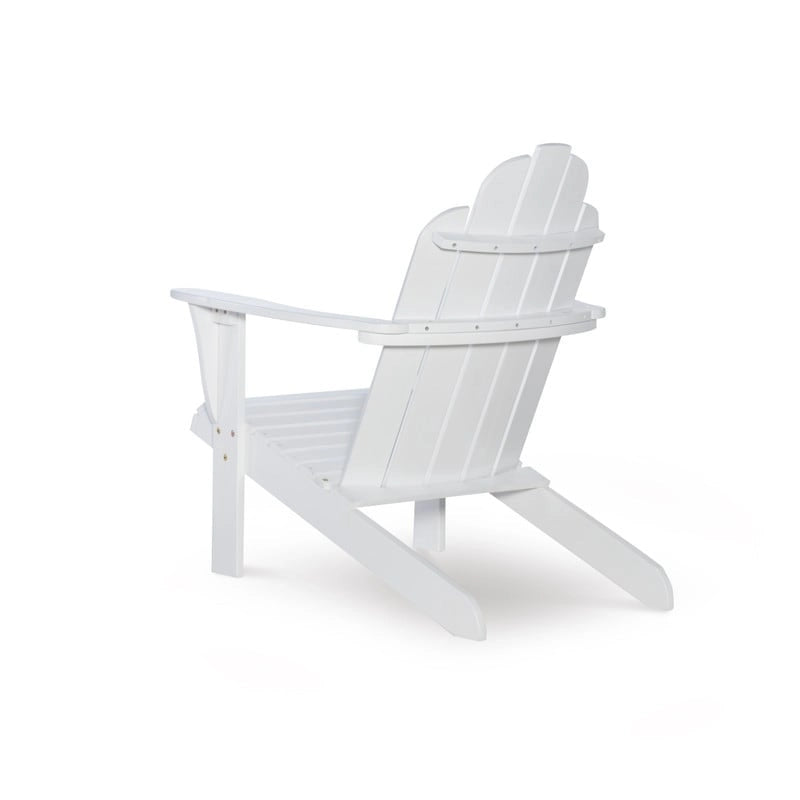 Chaise Adirondack Gavil blanche