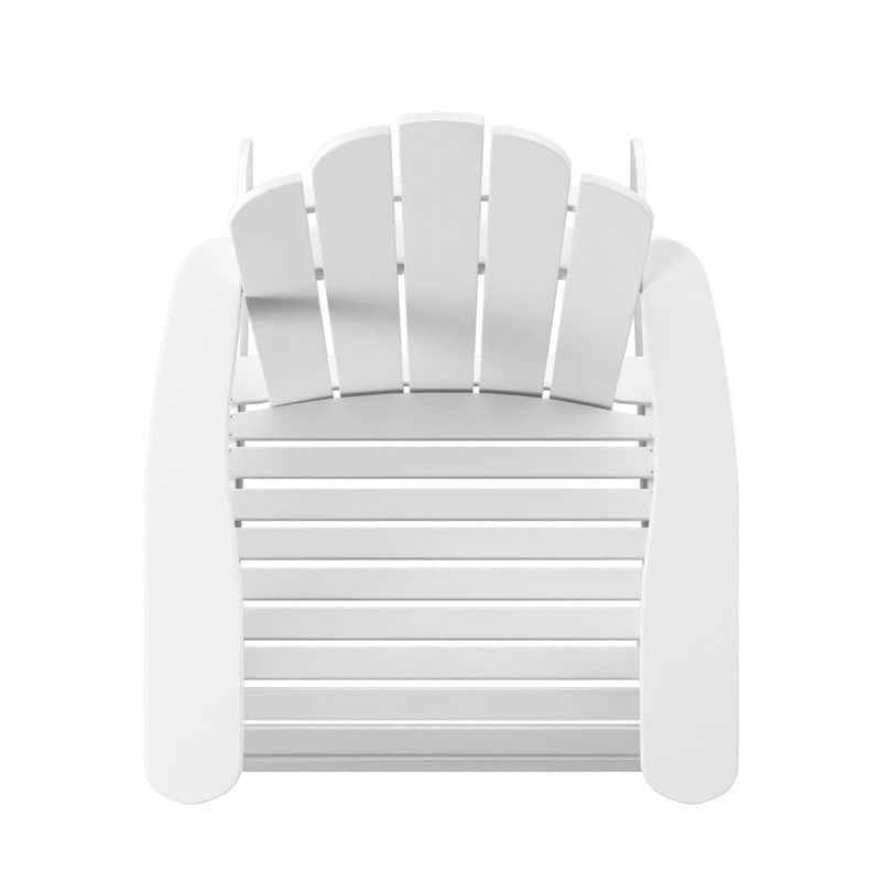 Chaise Adirondack Gavil blanche