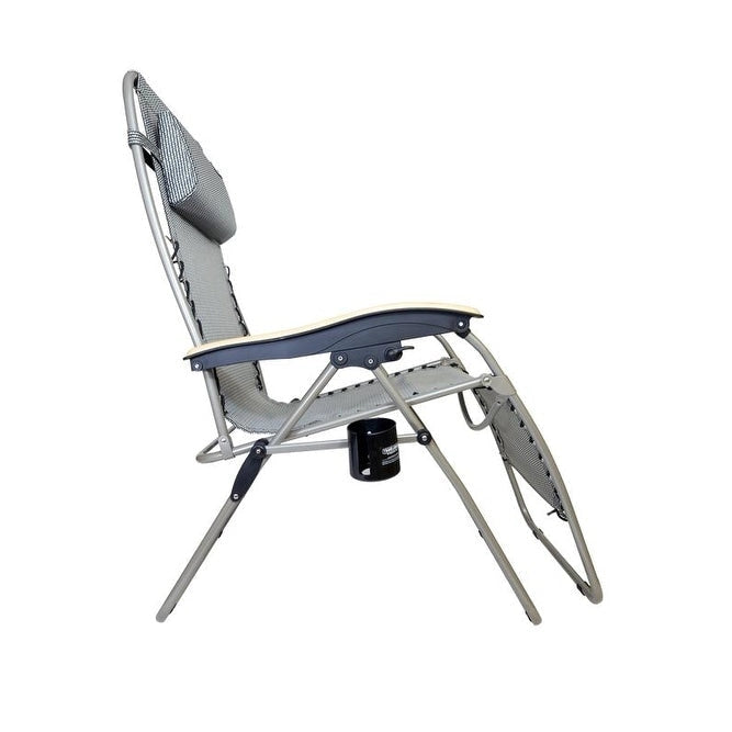 Fauteuil de relaxation zéro gravité TravelChair Salt & Pepper