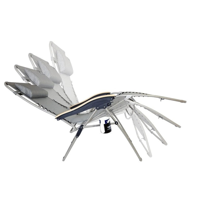 Fauteuil de relaxation zéro gravité TravelChair Salt & Pepper
