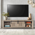 Meuble TV console porte de grange Glasbern Simple Living