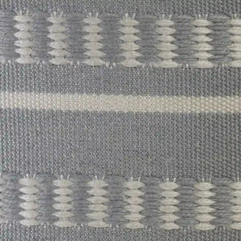 Sevita Pouf Géométrique à Rayures pour Intérieur et Extérieur - 50,8 x 50,8 x 50,8 cm