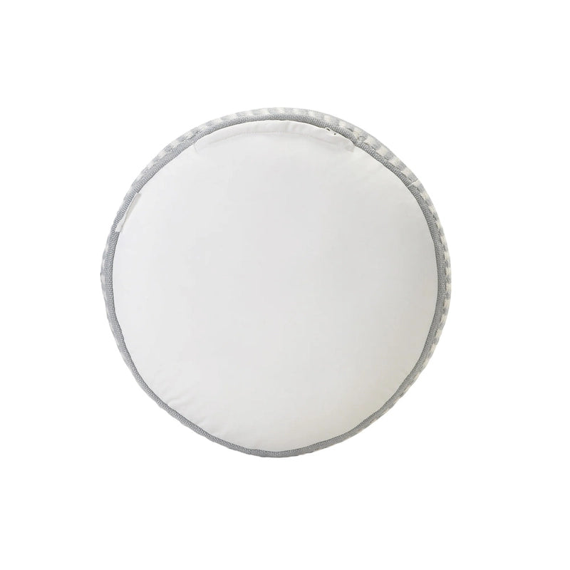 Sevita Pouf Géométrique à Rayures pour Intérieur et Extérieur - 50,8 x 50,8 x 50,8 cm